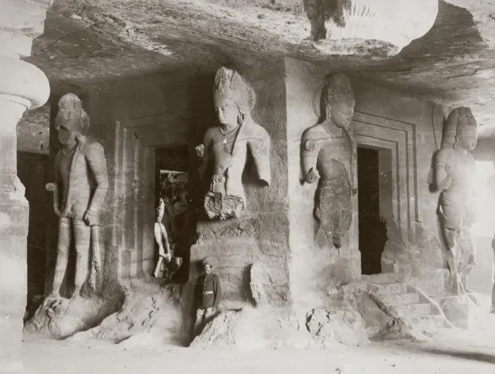 Framed Print : Elephanta Caves Framed Print : Elephanta Caves