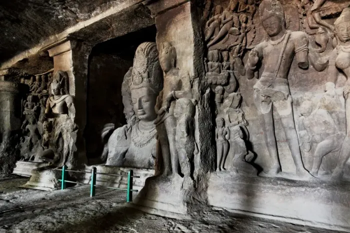 Framed Print : Elephanta Caves Framed Print : Elephanta Caves