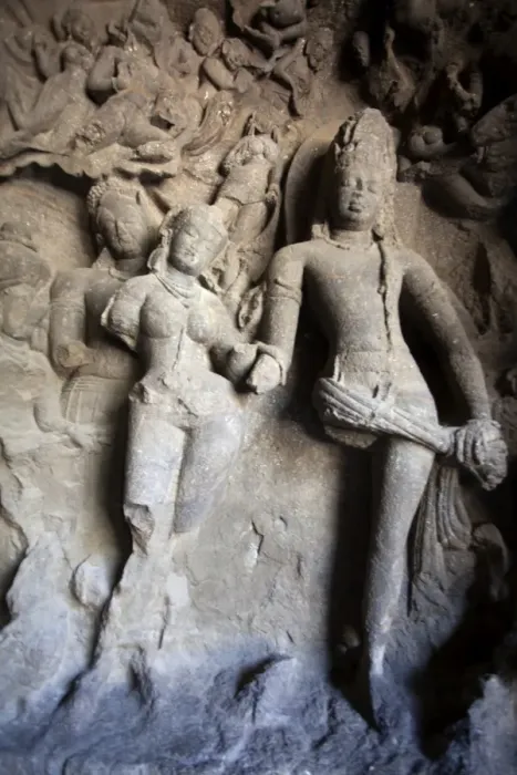 Framed Print : Elephanta Caves Framed Print : Elephanta Caves