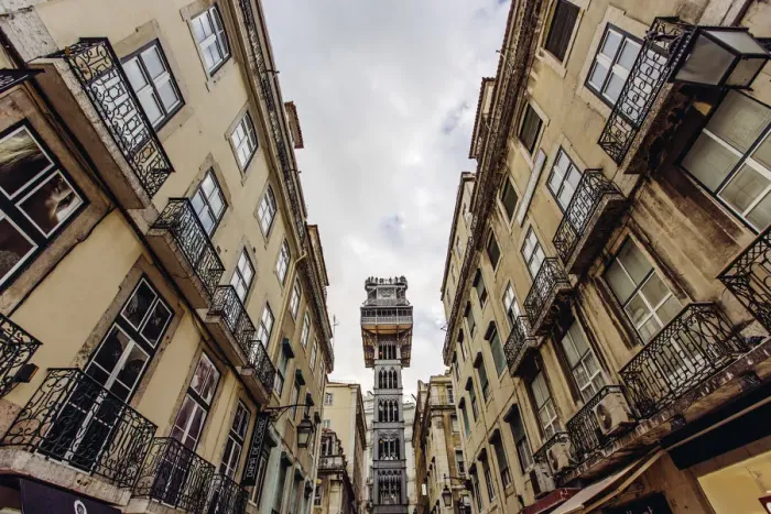 Framed Print : Elevador de Santa Justa, Lisbon, Portugal Framed Print : Elevador de Santa Justa, Lisbon, Portugal