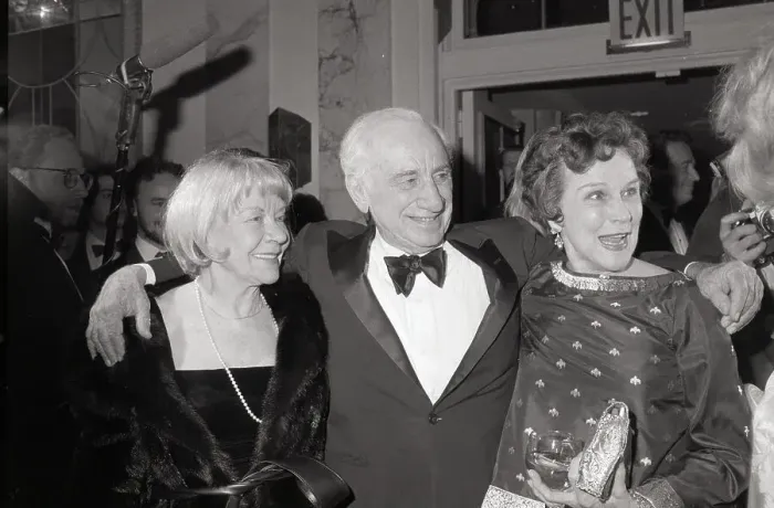 Framed Print : Elia Kazan With Jo Van Fleet and Kim Hunter Framed Print : Elia Kazan With Jo Van Fleet and Kim Hunter
