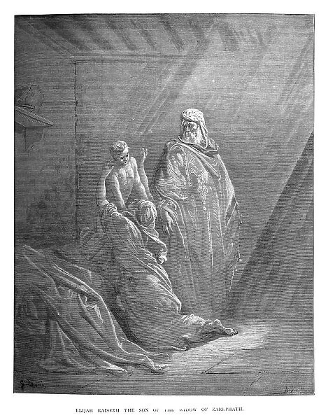 Elijah raises the son of Zarephath