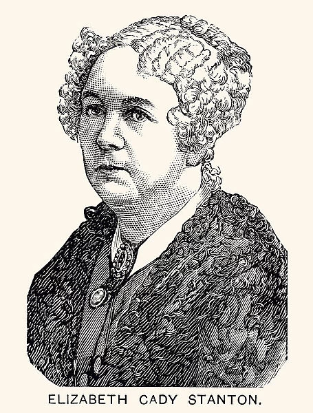 ELISABETH CADY STANTON -high resolution with lots of detail