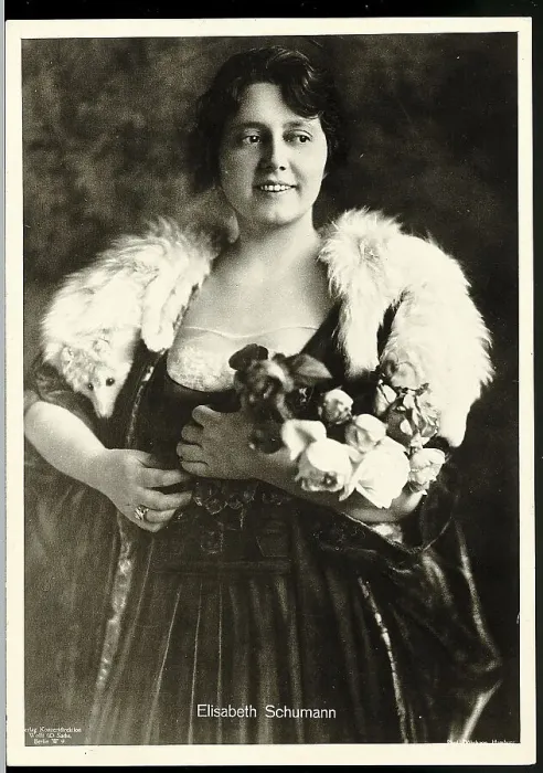 Framed Print : Elisabeth Schumann Holding Roses Framed Print : Elisabeth Schumann Holding Roses