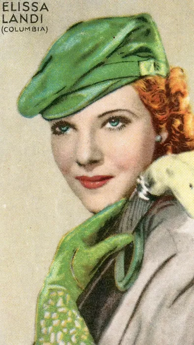 Framed Print : Elissa Landi, Champions of Screen & Stage, collectible Gallaher cigarette card, 1935 Framed Print : Elissa Landi, Champions of Screen & Stage, collectible Gallaher cigarette card, 1935