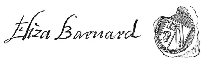 Framed Print : Elizabeth Barnardas Signature and Seal Shakespeares Last Heir Framed Print : Elizabeth Barnardas Signature and Seal Shakespeares Last Heir