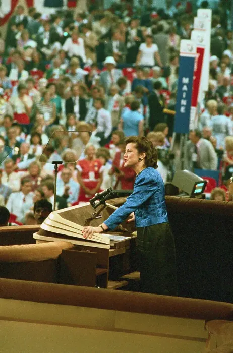 Framed Print : Elizabeth Dole Addressing Convention Framed Print : Elizabeth Dole Addressing Convention