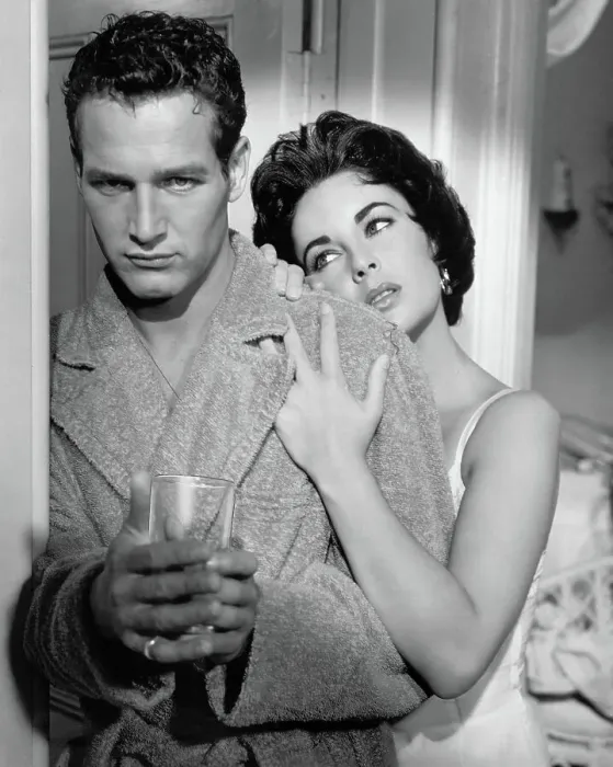 Framed Print : Elizabeth Taylor and Paul Newman Framed Print : Elizabeth Taylor and Paul Newman