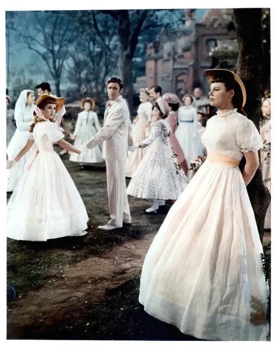 Framed Print : Elizabeth Taylor And Peter Lawford In Little Women Framed Print : Elizabeth Taylor And Peter Lawford In Little Women