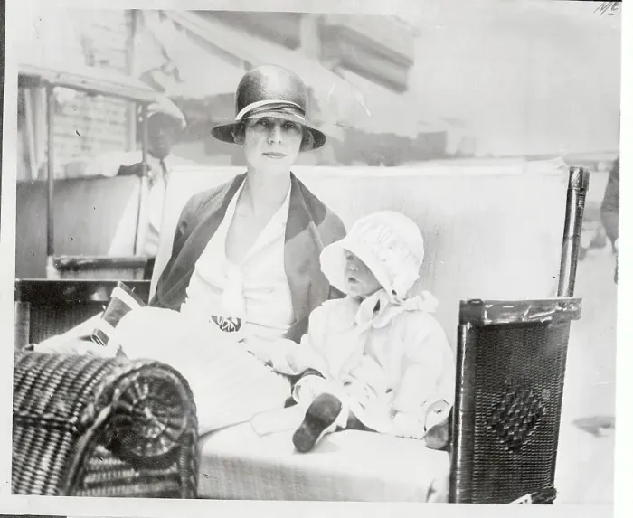 Framed Print : Ellin Berlin with Daughter Mary Ellin Framed Print : Ellin Berlin with Daughter Mary Ellin