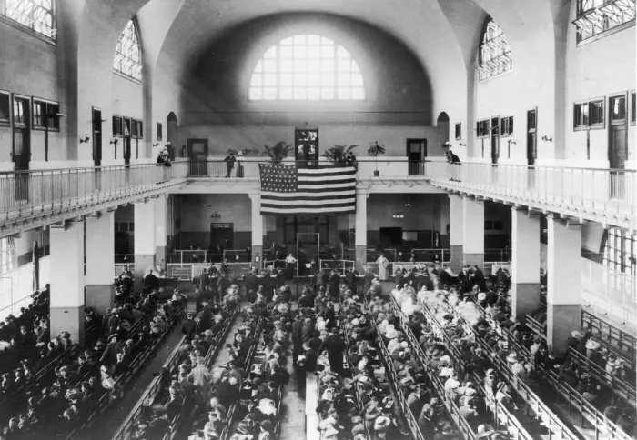 Framed Print : Ellis Island Framed Print : Ellis Island