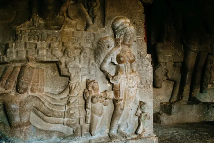 Framed Print : Ellora caves Framed Print : Ellora caves
