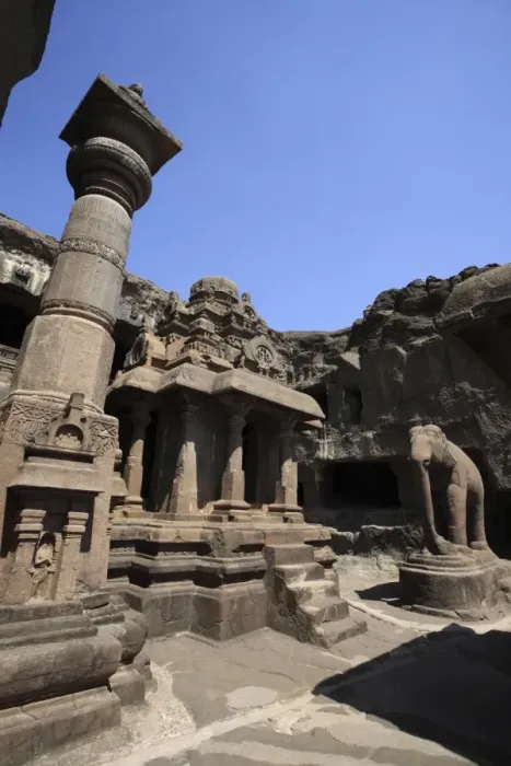 Framed Print : Ellora Caves, Ellora, India Framed Print : Ellora Caves, Ellora, India