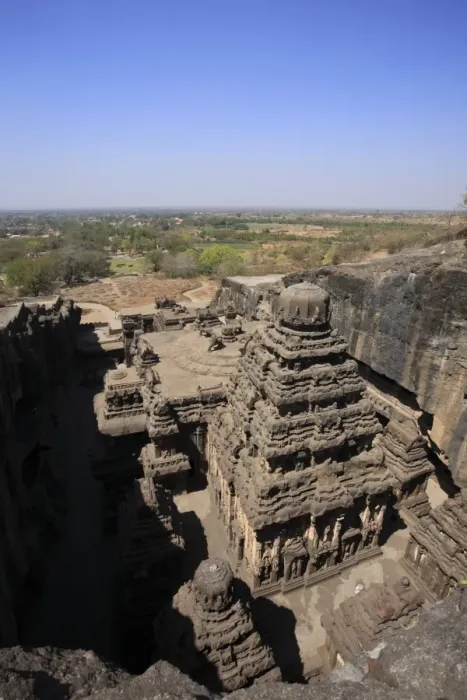 Framed Print : Ellora Caves, Ellora, India Framed Print : Ellora Caves, Ellora, India