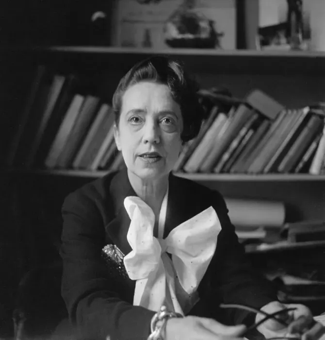 Framed Print : Elsa Schiaparelli Sitting and Holding Eyeglasses Framed Print : Elsa Schiaparelli Sitting and Holding Eyeglasses