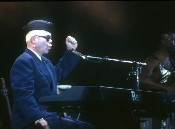 Framed Print : Elton At The Hollywood Bowl Framed Print : Elton At The Hollywood Bowl