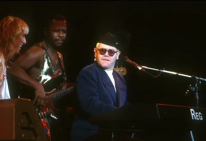 Framed Print : Elton At The Hollywood Bowl Framed Print : Elton At The Hollywood Bowl