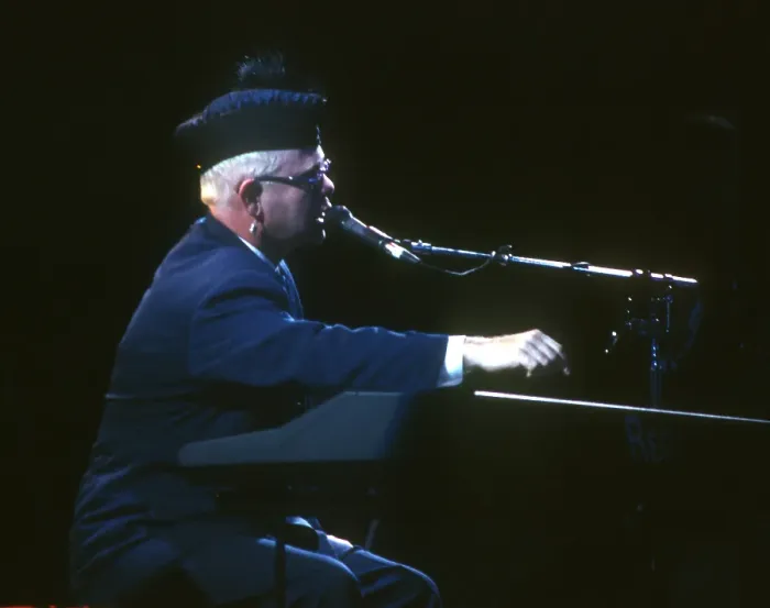 Framed Print : Elton At The Hollywood Bowl Framed Print : Elton At The Hollywood Bowl
