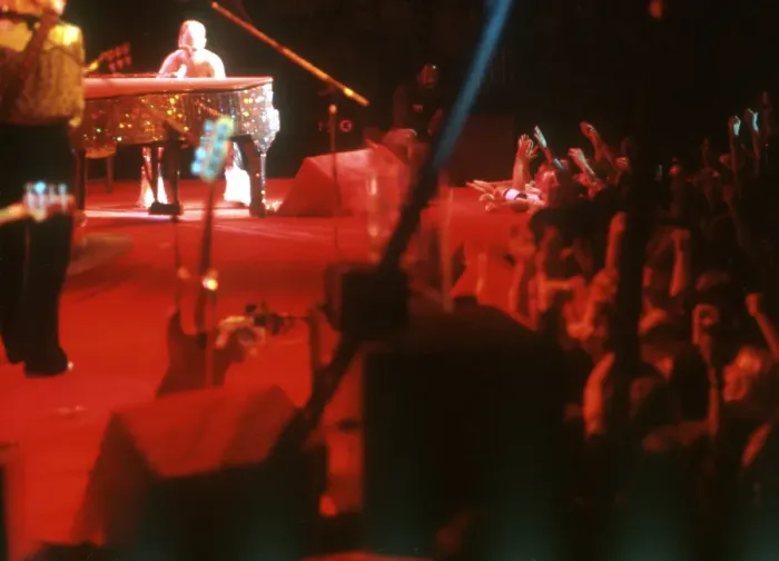 Framed Print : Elton John Performing Framed Print : Elton John Performing