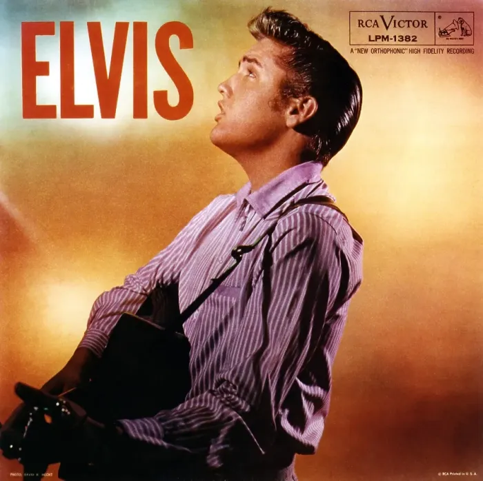 Framed Print : Elvis Presley Album Cover