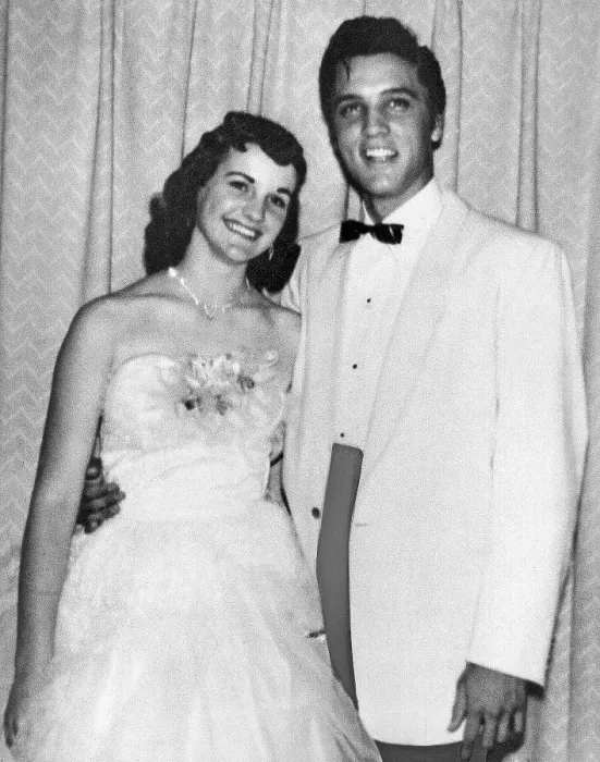 Framed Print : Elvis Presley Attends A Prom Framed Print : Elvis Presley Attends A Prom