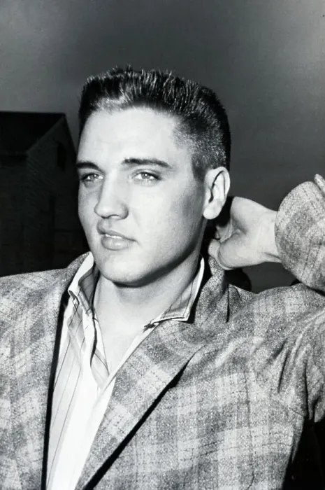 Framed Print : Elvis Presley With Close Crew-Cut
