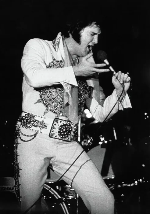 Framed Print : Elvis Presley in Concert Framed Print : Elvis Presley in Concert