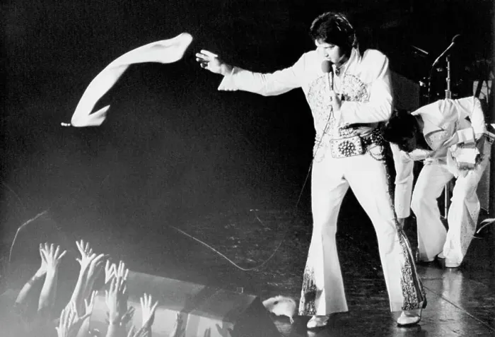 Framed Print : Elvis Presley in Concert Framed Print : Elvis Presley in Concert