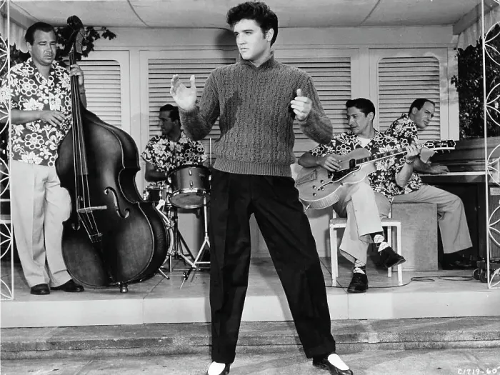 Framed Print : Elvis Presley In Jailhouse Rock Framed Print : Elvis Presley In Jailhouse Rock