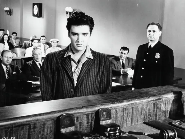 Framed Print : Elvis Presley In Jailhouse Rock Framed Print : Elvis Presley In Jailhouse Rock