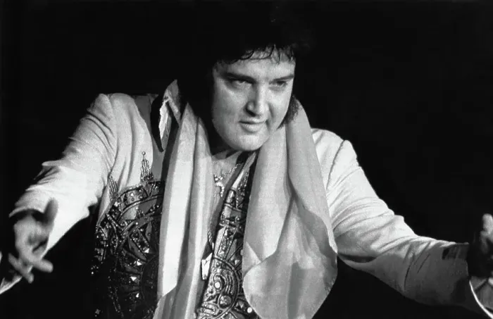 Framed Print : Elvis Presley Performing Framed Print : Elvis Presley Performing