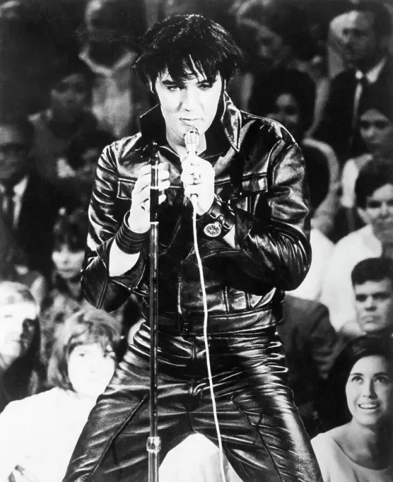 : Elvis Presley Performing in Comeback Special : Elvis Presley Performing in Comeback Special