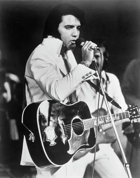 Framed Print : Elvis Presley Singing Framed Print : Elvis Presley Singing