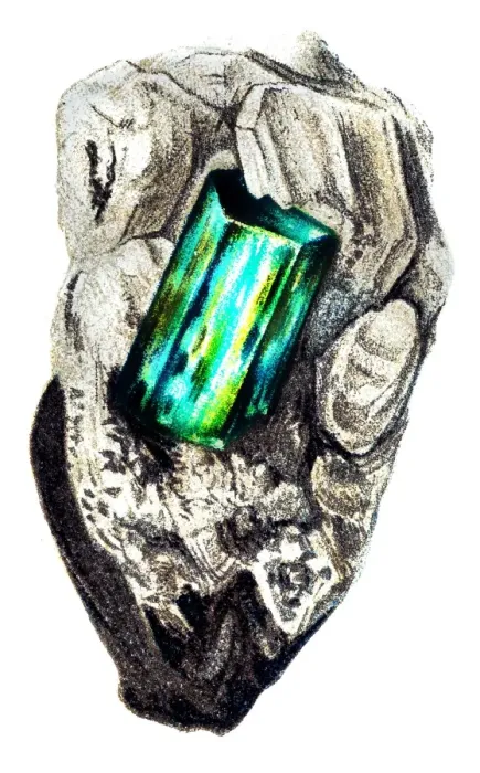 Framed Print : Emerald is a bright green precious stone consisting of a chromium-rich variety of beryl Framed Print : Emerald is a bright green precious stone consisting of a chromium-rich variety of beryl