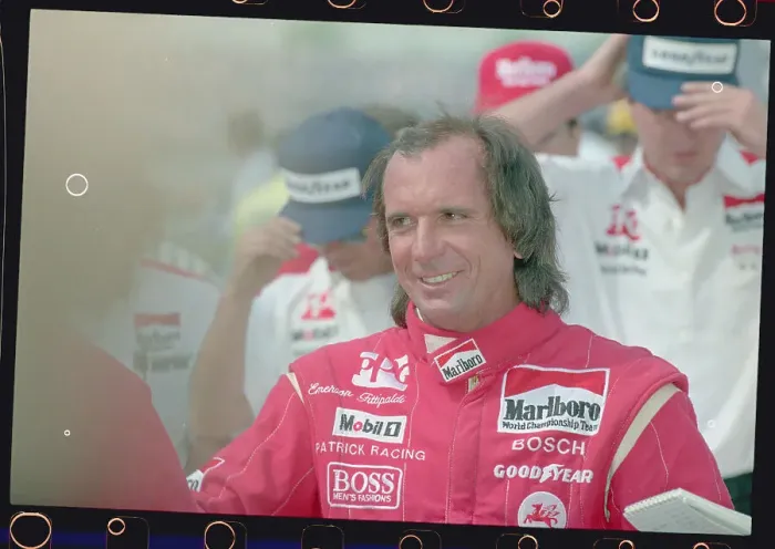 Framed Print : Emerson Fittipaldi Smiling Framed Print : Emerson Fittipaldi Smiling
