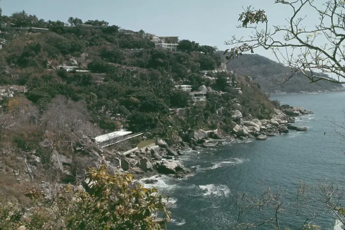 Framed Print : Emilio Robaso's Villa In Acapulco