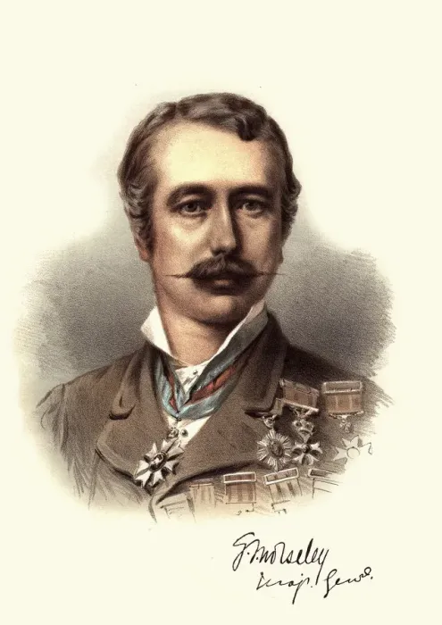 Framed Print : Eminent Victorians - Portrait of Field Marshal Garnet Wolseley Framed Print : Eminent Victorians - Portrait of Field Marshal Garnet Wolseley