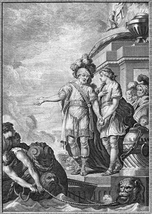 Framed Print : Emperor Hadrian Sets Sail For Britain Framed Print : Emperor Hadrian Sets Sail For Britain