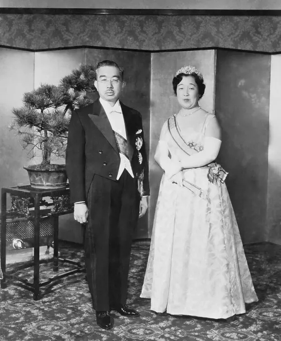 Framed Print : Emperor Hirohito and Empress Nagako Framed Print : Emperor Hirohito and Empress Nagako