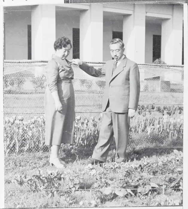 Framed Print : Emperor Hirohito and Empress Nagako