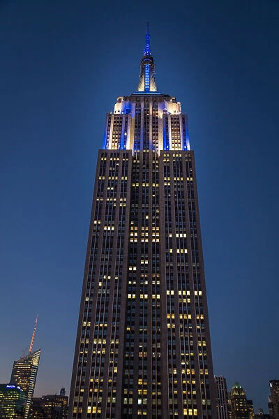 Empire State Building at night