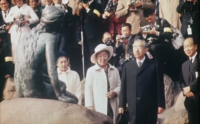 Framed Print : Empress Kōjun and Emperor Hirohito In Denmark Framed Print : Empress Kōjun and Emperor Hirohito In Denmark