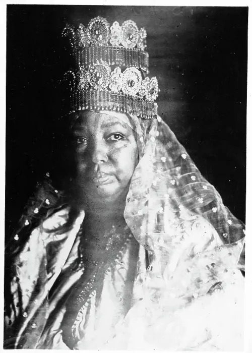 Framed Print : Empress Taitou Of Abyssinia