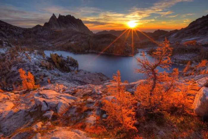 Framed Print : Enchantment Sunrise Framed Print : Enchantment Sunrise