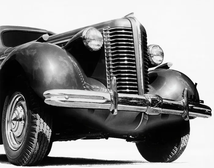 Framed Print : Front End of a 1938 Buick Framed Print : Front End of a 1938 Buick