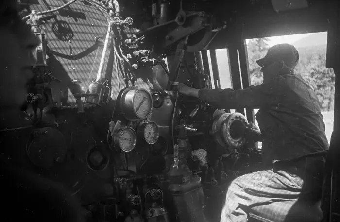 Framed Print : Engine Driver Framed Print : Engine Driver