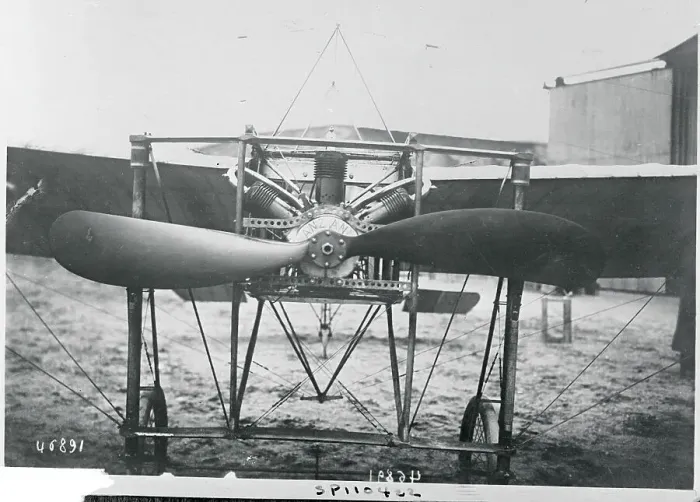 Framed Print : Engine and Propellor of Bleriot's Plane Framed Print : Engine and Propellor of Bleriot's Plane