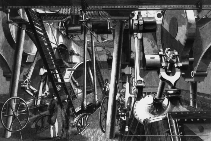 Framed Print : Engine Room Framed Print : Engine Room