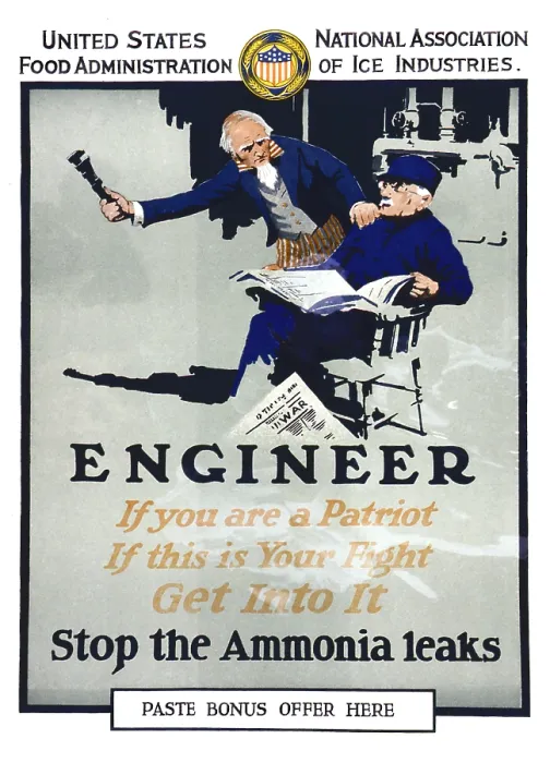 Framed Print : Engineer - Stop The Ammonia Leaks Framed Print : Engineer - Stop The Ammonia Leaks