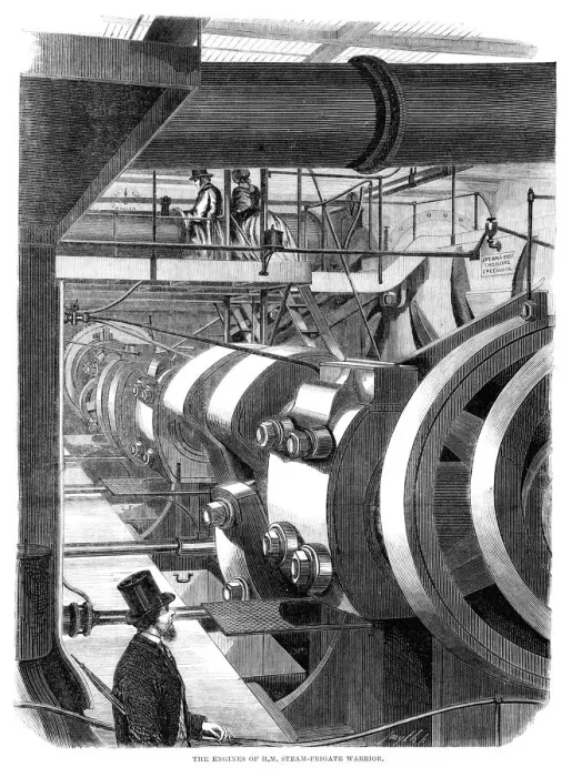 Framed Print : Engines of HMS Warrior Framed Print : Engines of HMS Warrior